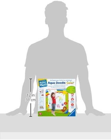 Ravensburger ministeps Aqua Doodle XXL Color - 04493 / Malmatte zum Aufhängen für kreativen Malspass