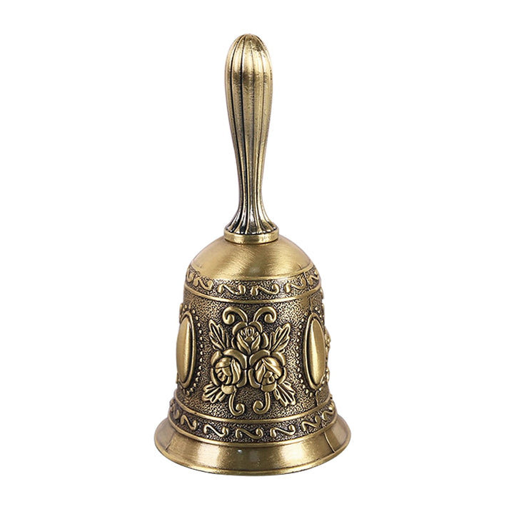 Handglocke, Hand Tischglocke,Klassische Zinklegierung Glocke Klingel, Tischklingel für Abendessen am
