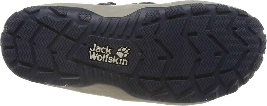 Jack Wolfskin Unisex Kinder Sun Climber K Sandale 31 EU Blue Lime, 31 EU Blue Lime
