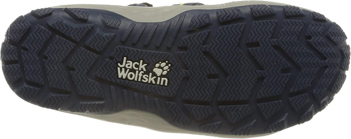 Jack Wolfskin Unisex Kinder Sun Climber K Sandale 31 EU Blue Lime, 31 EU Blue Lime