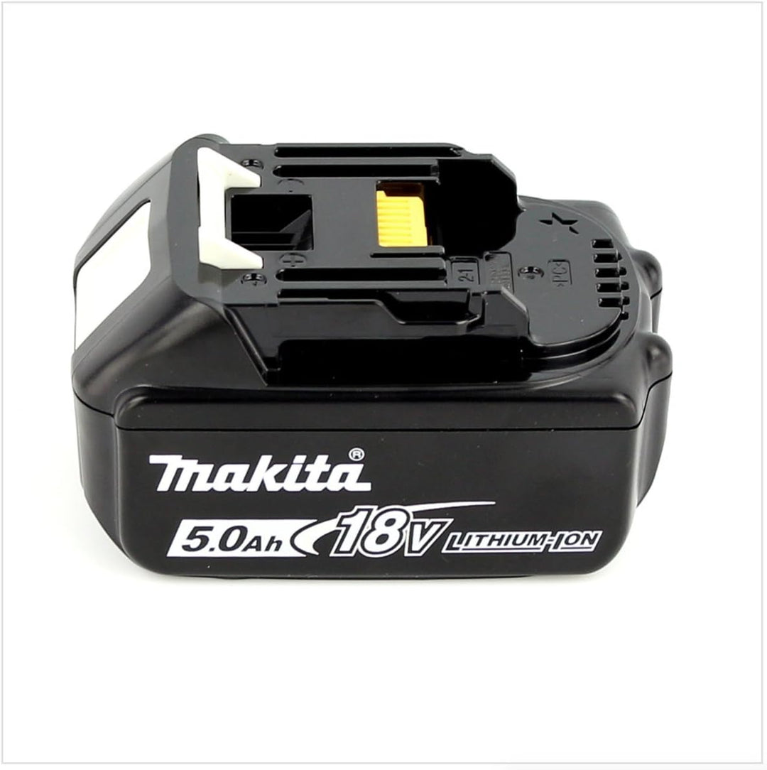 Makita DEADML/DML 805 LED Baustrahler 14,4-18 Volt / 230 Volt + 1x BL 1850 B 18V - 5 Ah Li-Ion Akku
