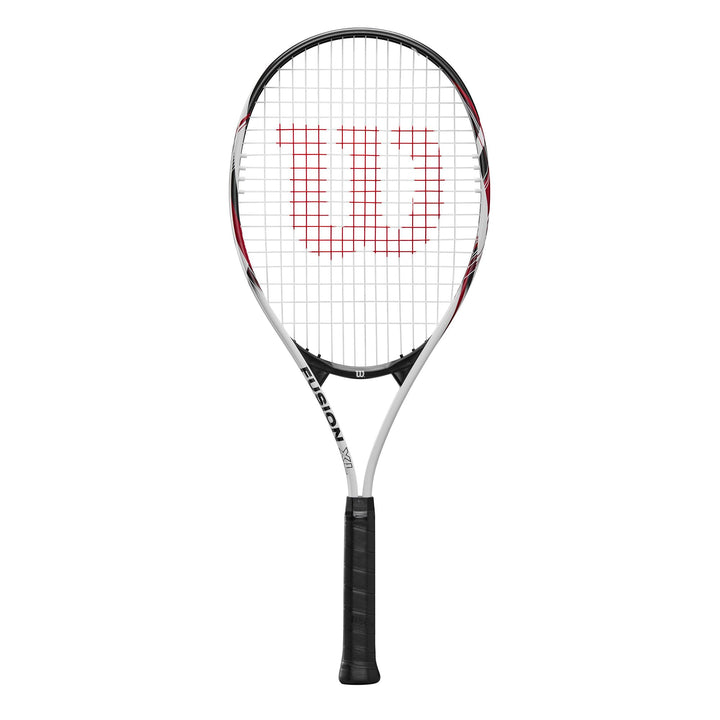 Wilson Tennisschläger Fusion XL, Aluminium, Grifflastige Balance, 291 g, 69,9 cm Länge Griffstärke 2