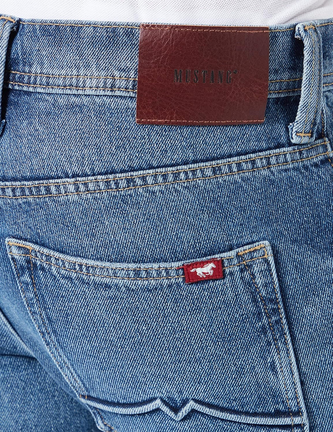 MUSTANG Herren Oregon Tapered Jeans 34W / 30L Mittelblau 783, 34W / 30L Mittelblau 783