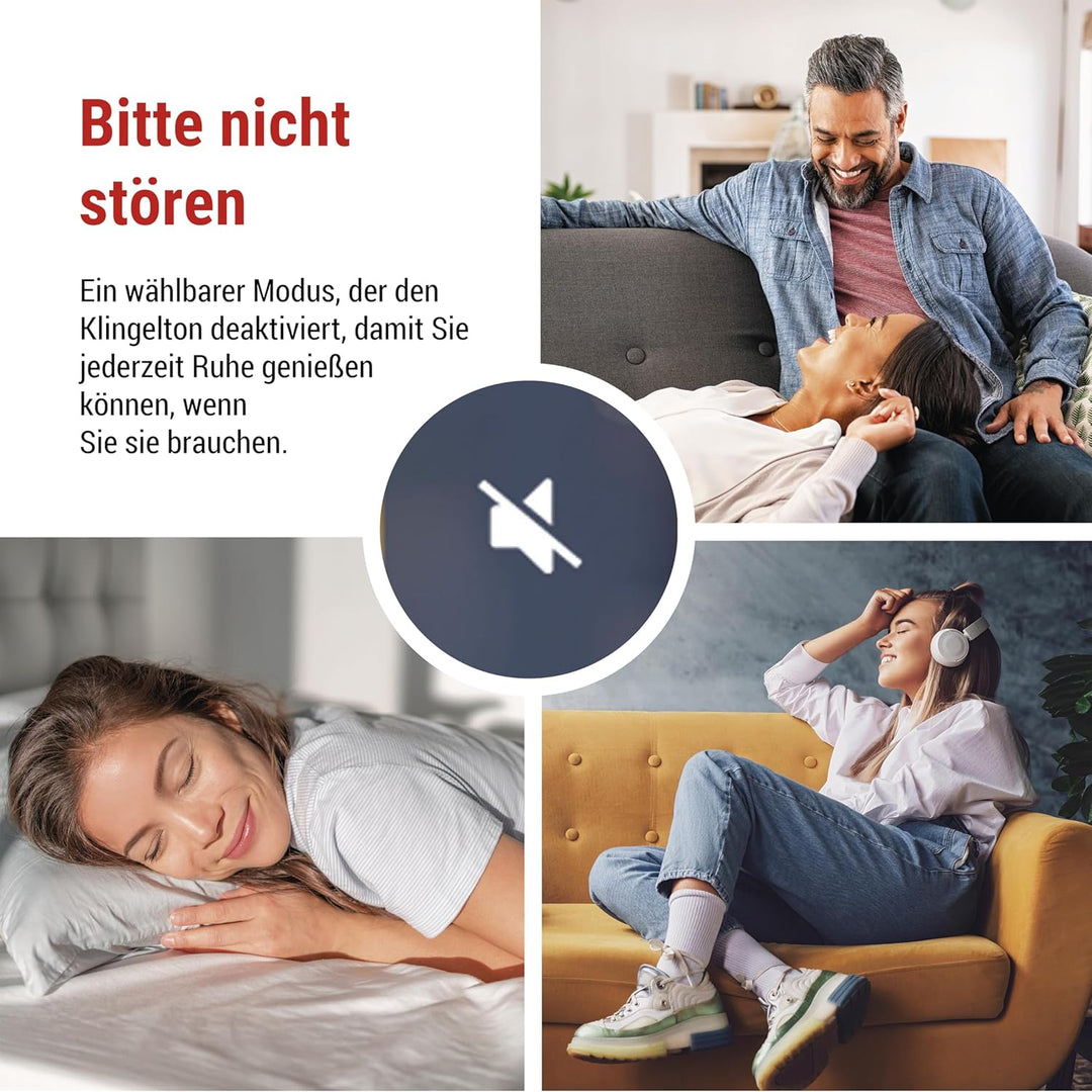 EMOS - Video-Türsprechanlage, 2-Draht-Ausführung - 720p HD Video-Türklingel - wasserdichte Kamera mi