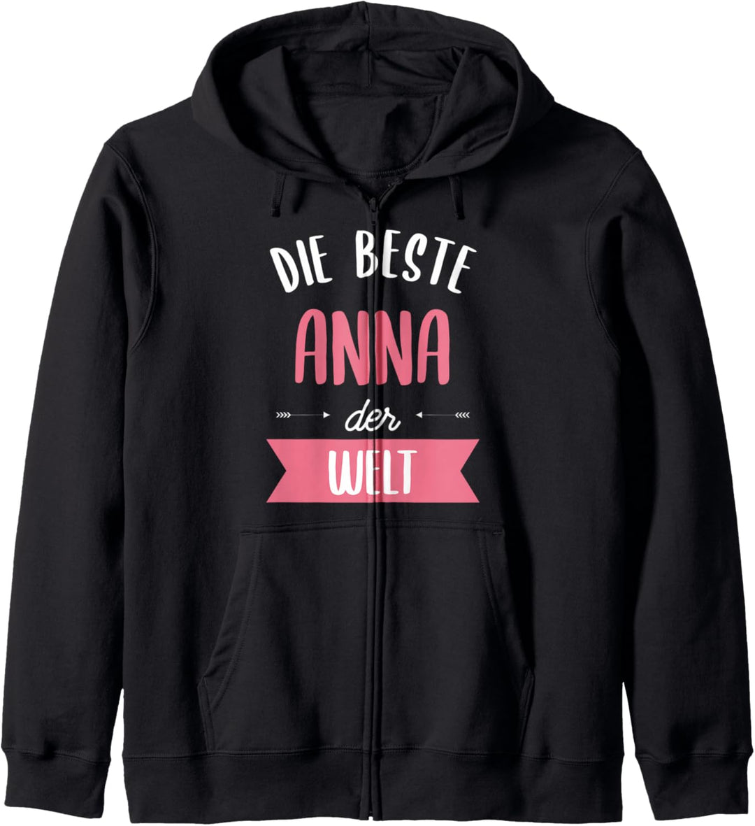 Beste Anja der Welt Kapuzenjacke