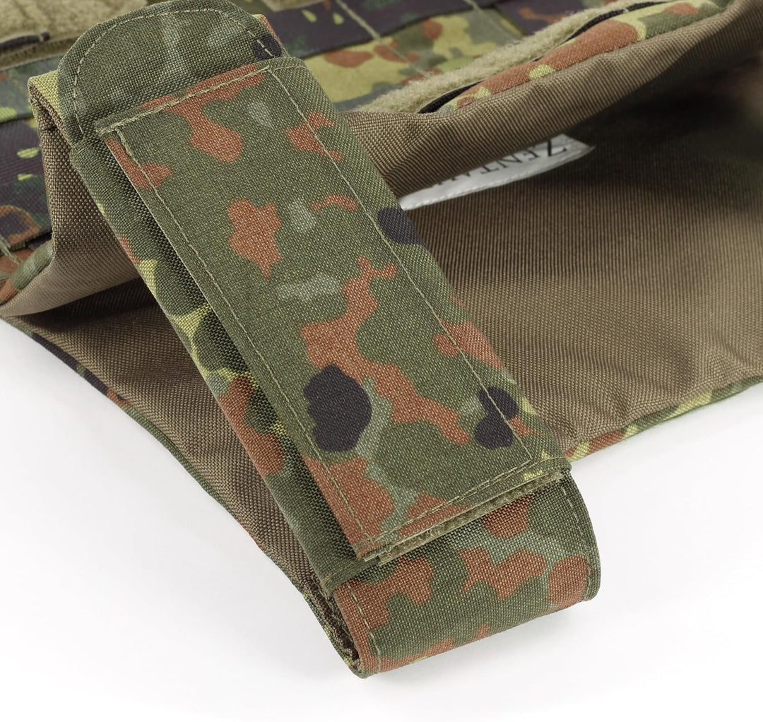 Zentauron Schutzweste Thor Schutzwestenhülle für SK1 u. SK4 Ballistik mit Molle-System für weitere T