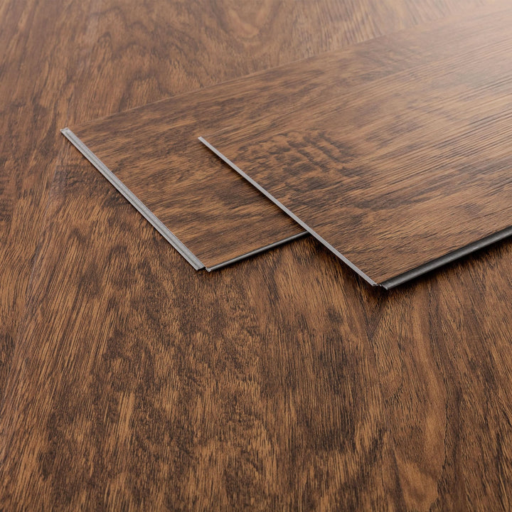 ML-Design Deluxe PVC Bodenbelag, Click Vinyl-Dielen, Vinylboden, 122 cm x 18 cm x 4,2 mm, Dicke 4,2