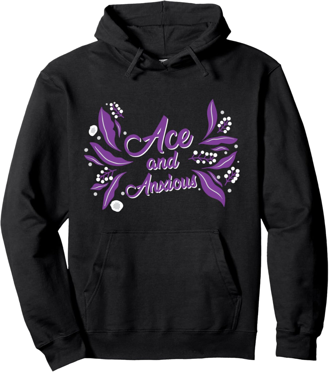 LGBTQIA Genderfluid Ace Pride Geschenk Lustiges Asexeull Pullover Hoodie