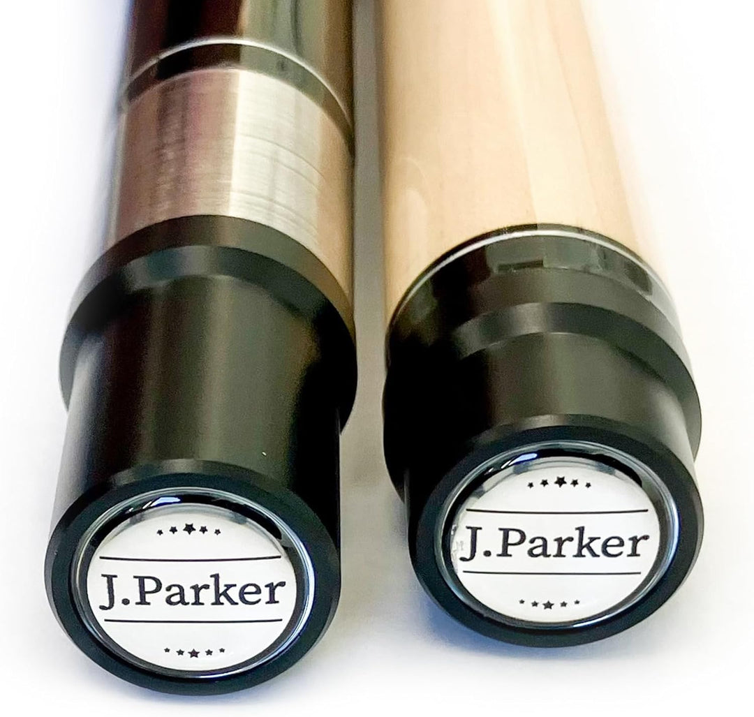 Parker Billardqueue JP-Serie, 2-TLG.Profi-Cue, hochwertiges Ahornholz und Leinenwicklung Griffbereic