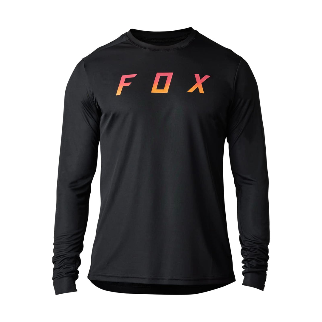 Fox Racing Herren Ranger Ls Jersey Swath Jersey S Dosis – Schwarz, S Dosis – Schwarz
