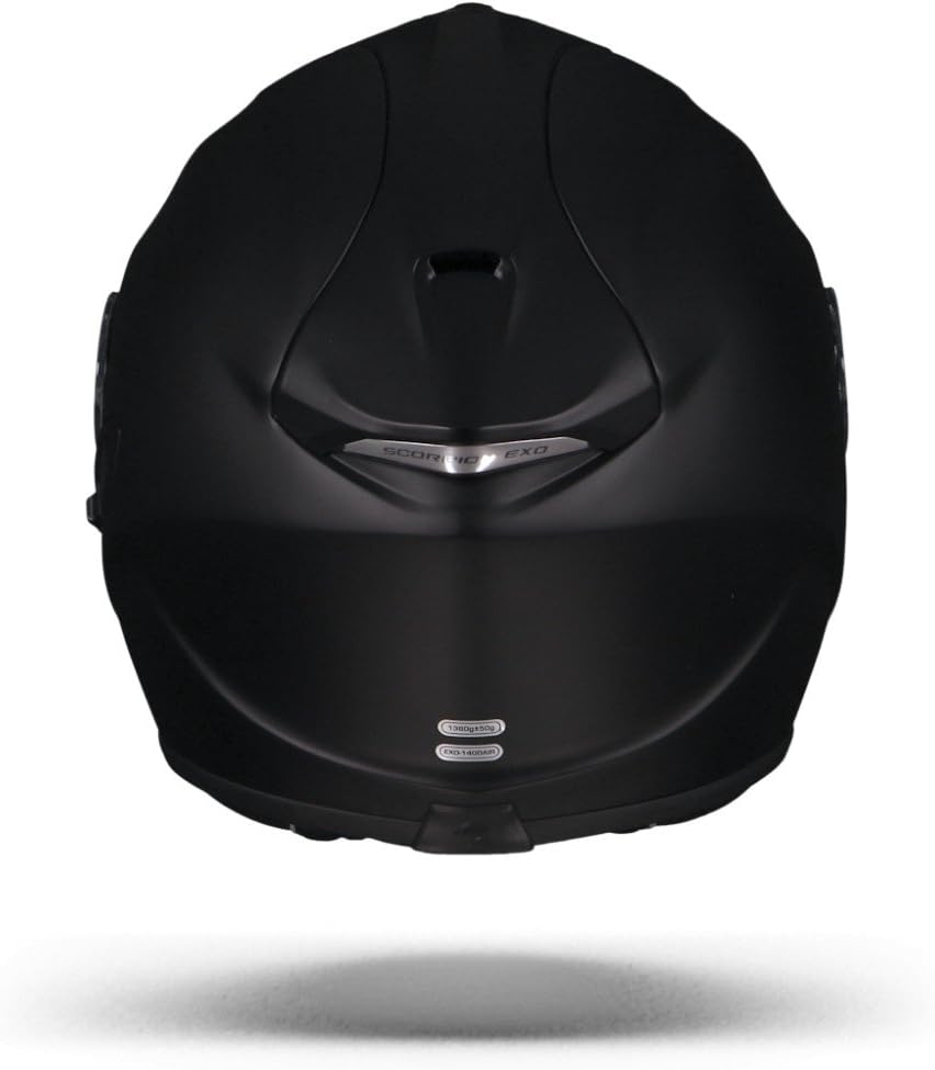 Scorpion - Motorradhelm - Scorpion EXO 1400 AIR SOLID Schwarz Mat XL, XL
