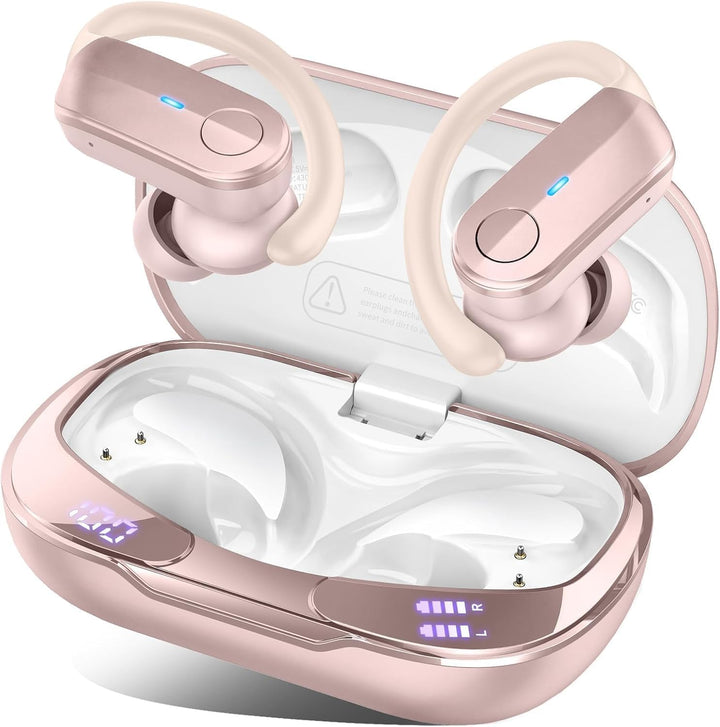 Bluetooth Kopfhörer Sport, 70Std In Ear Kopfhörer Bluetooth 5.4, HiFi Stereo Tiefer Bass Kabellose K