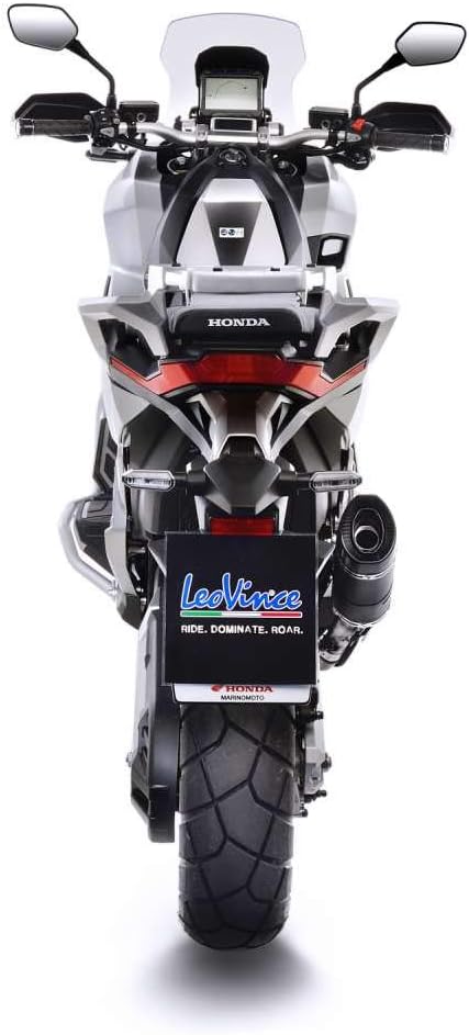 Endschalldämpfer/Auspuffanlage LeoVince SLIP-ON SBK LV PRO, Carbon, mit Zulassung für Honda X-ADV