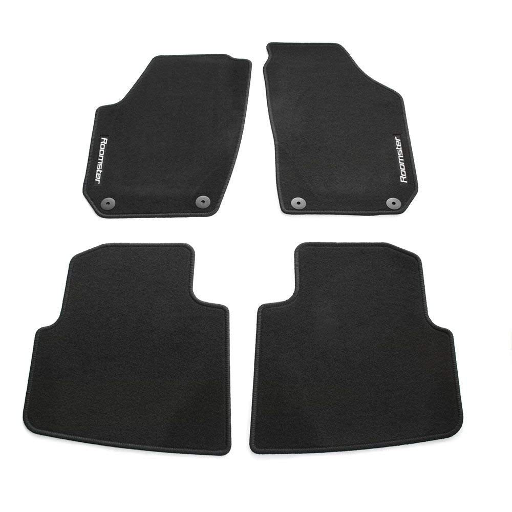 Skoda Roomster Textil-Fussmatte PP normal mit dem Schriftzug Roomster