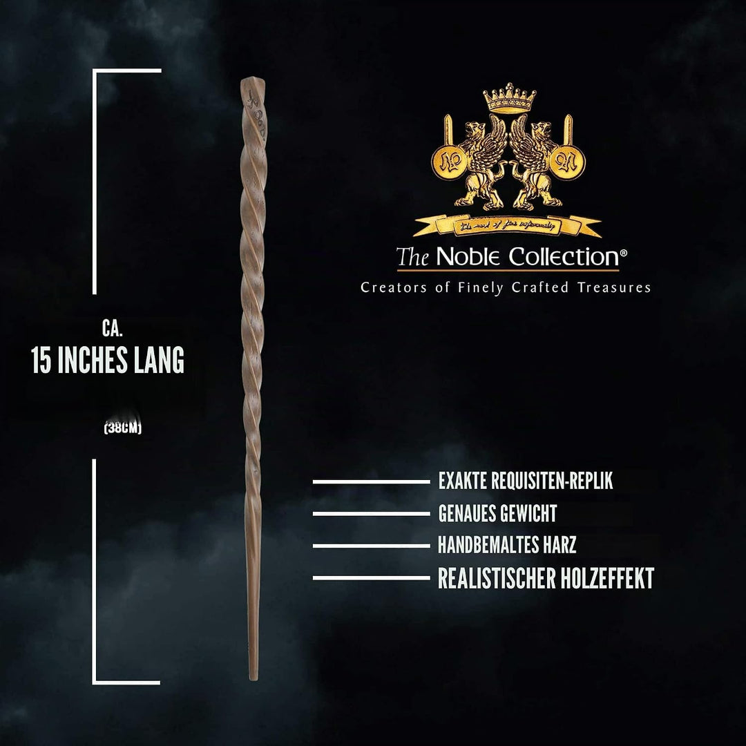 The Noble Collection Xenophilius Lovegood Zauberstab, NN8234, Mehrfarbig, One Size