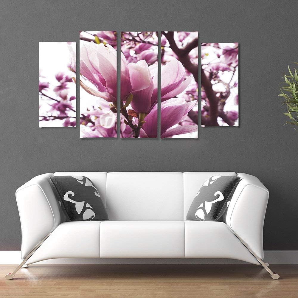 Feeby. Leinwandbild - 5 Teile - Bilder, Wand Bild, Wandbilder, Kunstdruck XXL, 5-Teilig, Typ B, 150x