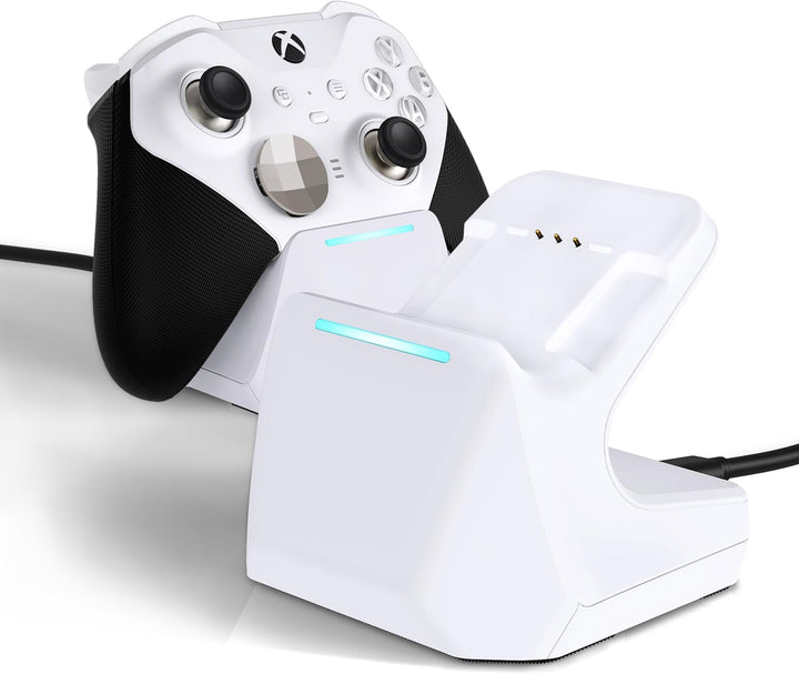 Ladestation für Xbox Elite Series 2 Controller, Magnetische Ladegerät Dock Zubehör für Xbox Elite Se