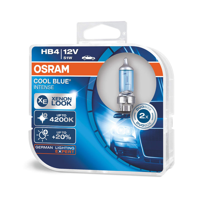 Osram 9006CBI-HCB Cool Blue Intense Halogenlampen HB4, 12V