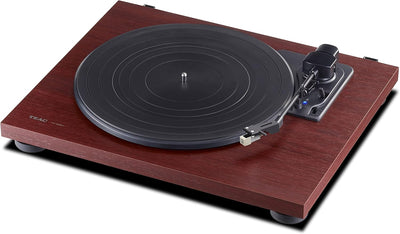Teac TN-180BT-A3/CH HiFi Plattenspieler mit Bluetooth Sender für Lautsprecher und Kopfhörer (Riemena