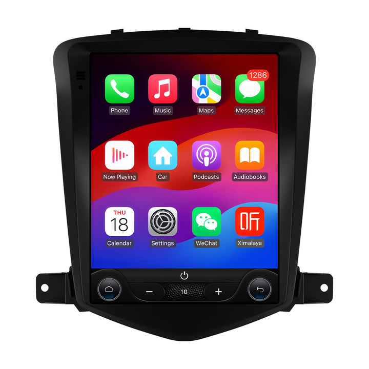 Android 14 9.7 Zoll-Autoradio Vertikaler Bildschirm für Chevrolet Cruze J300 2008 2009 2010 2011 201