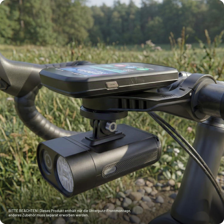 TUSITA Halterung Kit Kompatibel mit Garmin Edge GPS Fahrradcomputer, für Scheinwerfer Kamera, 010-13