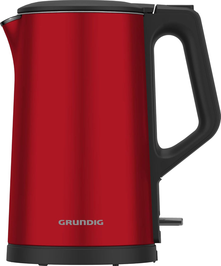 GRUNDIG WK8340 Wasserkocher Rot, 2150 W, 1,5 l Style 2024, Style 2024