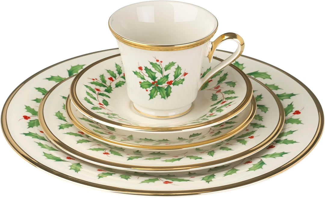 Lenox Platzset Holiday, 5-teilig 5-tlg. Gedeck, 5-tlg. Gedeck