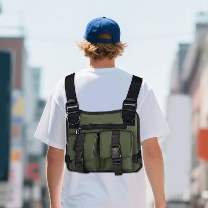 Gewichtsweste zum Spazierengehen, verstellbare, leichte Brusttasche, Gepäck und Reiseausrüstung für