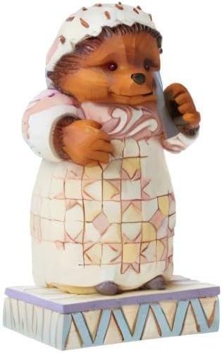 Enesco Jim Shore Beatrix Potter Mrs Tiggy-Winkle Figurine Lily White and Clean, 6008746, Mehrfarbig,