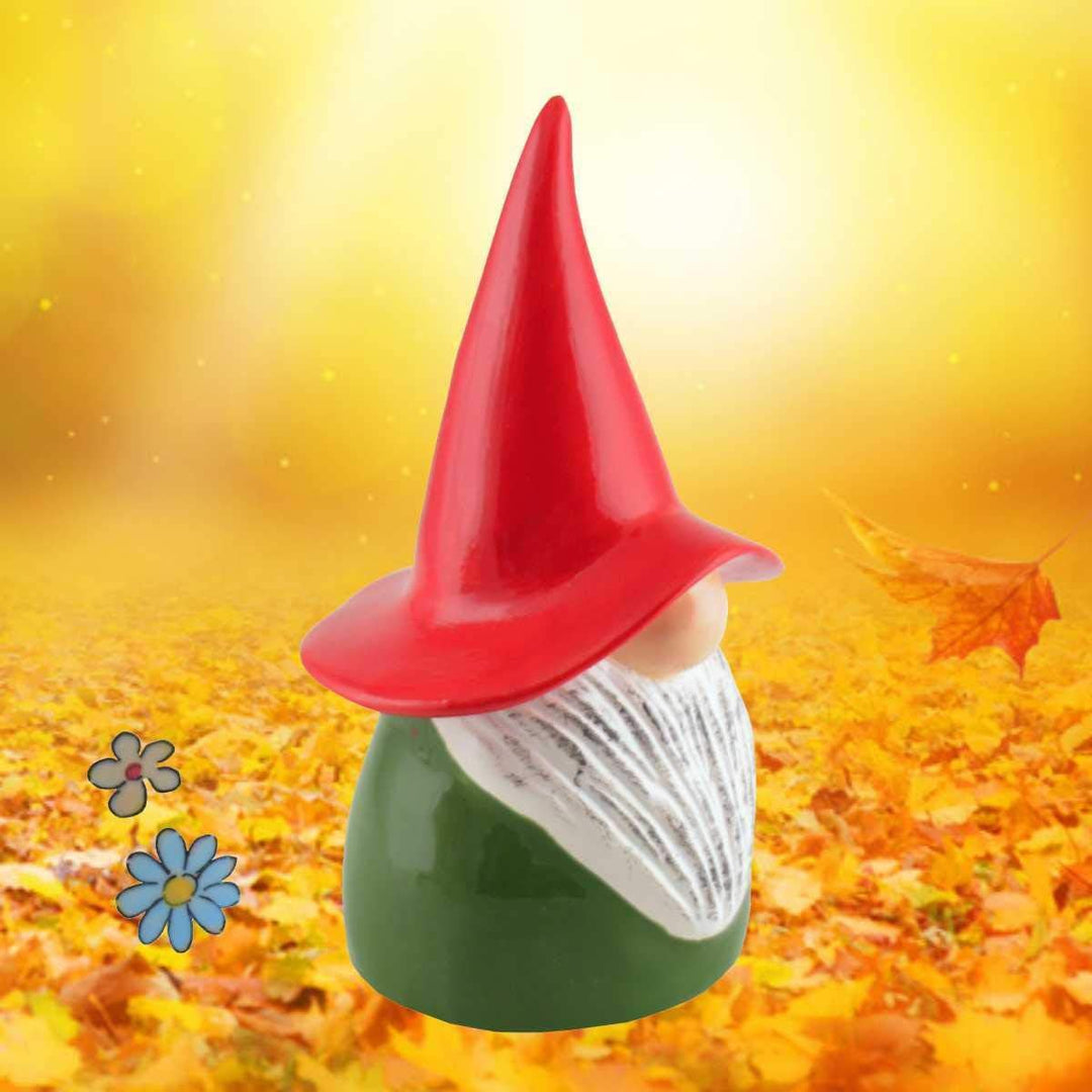 Tangoo Keramik-Wichtel grün mit roter Mütze H ca 20 cm | TA-61880 | 4037432618806