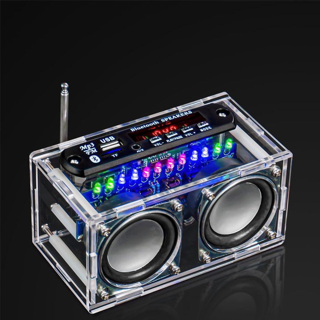 Elektronisches Lötset, Radio-Mini-Verstärker, 87,5 – 108 MHz, DIY-Kit, Verstärker, Bluetooth-Lautspr