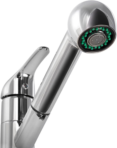 'aquaSu® Basic Küchenarmatur Tiado für Spüle | Spültischarmatur mit ausziehbarer Geschirrbrause | Wa
