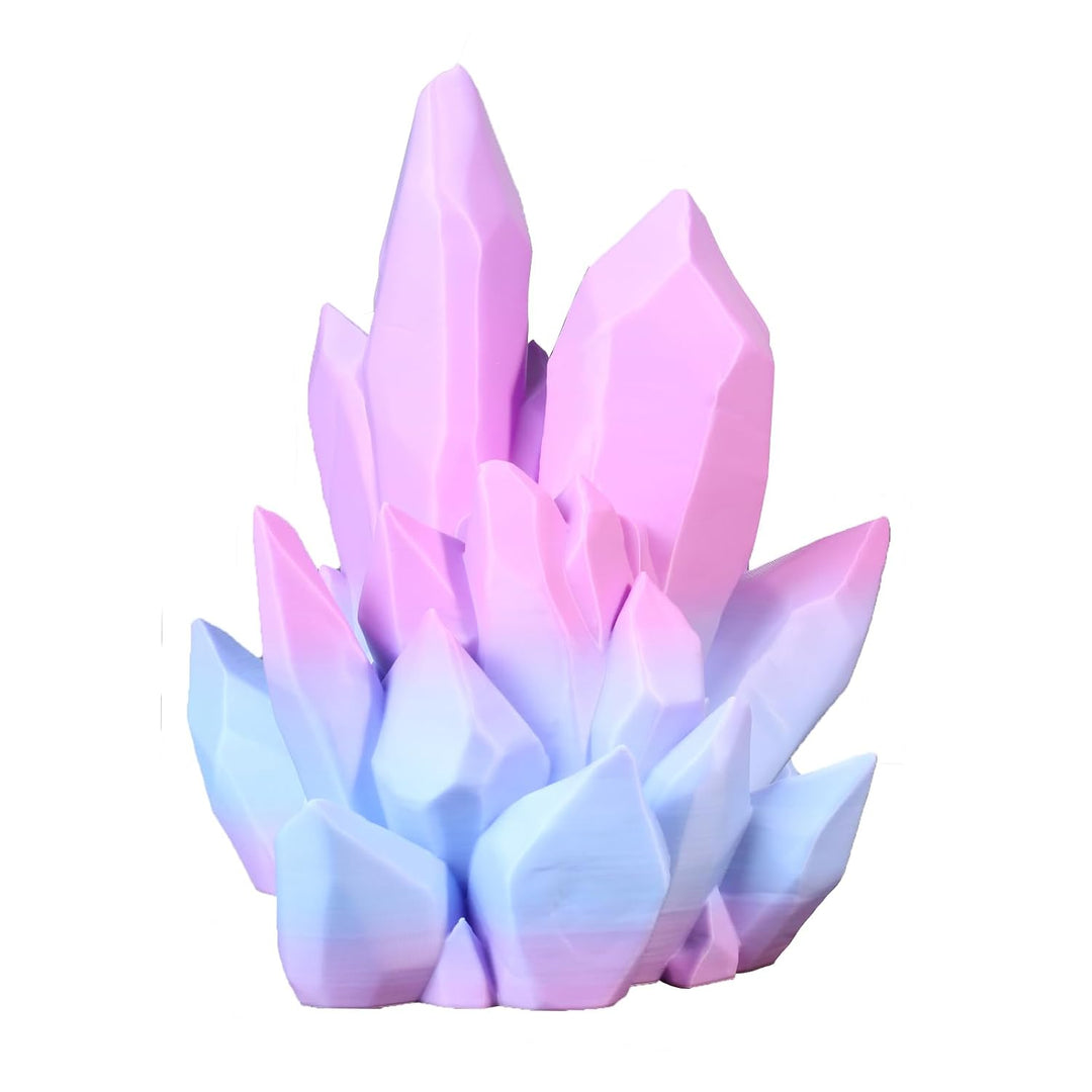 3D Druck Controller Ständer Kristall Design Rosa Blau Rosa-Blau, Rosa-Blau