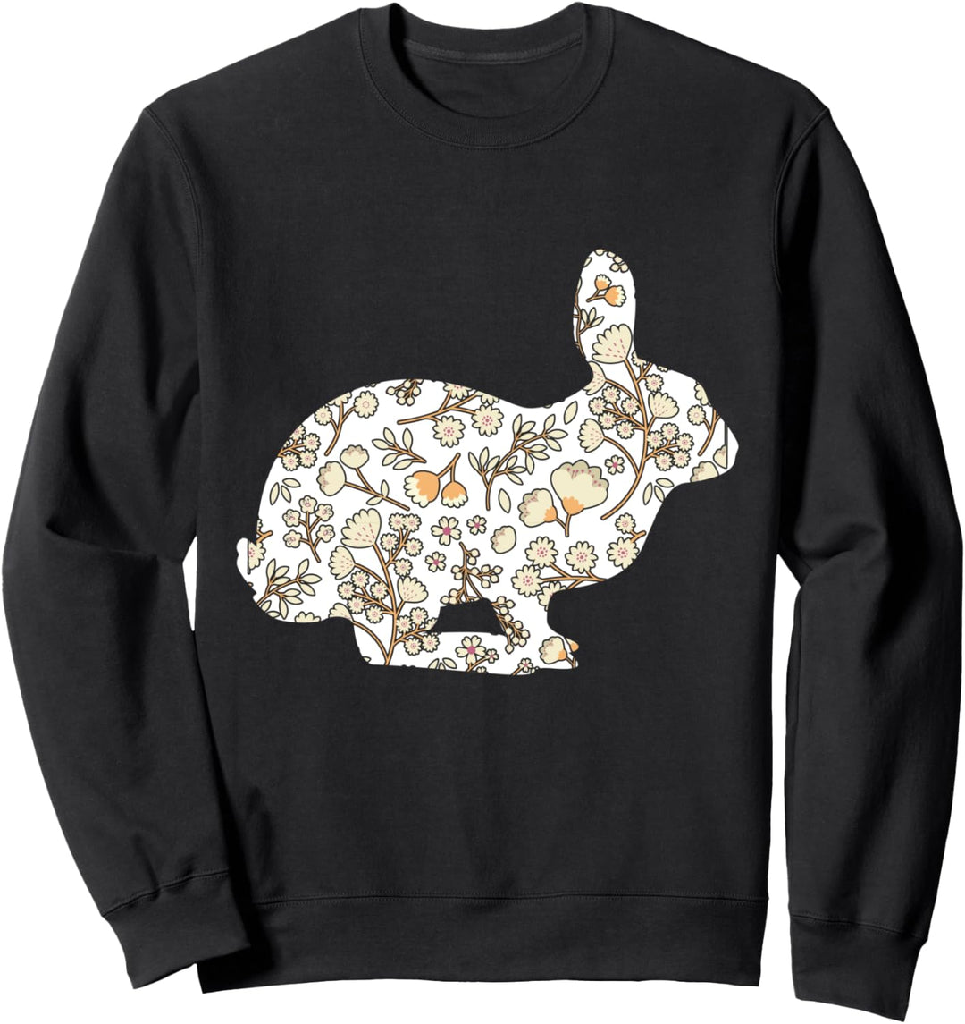 Oster Geschenk für Frauen Vintage Hase Sweatshirt