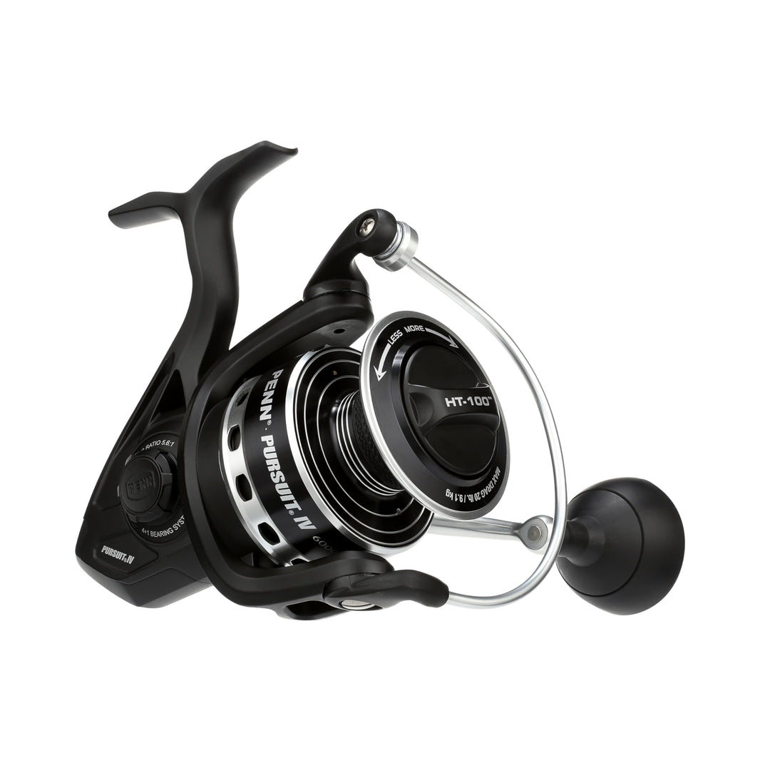 PENN Pursuit IV Salzwasser Spinnrolle – Spinnangeln, Jig, Köderrolle für den Allround-Einsatz, Boot,