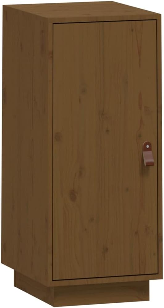 FIRBNUS Badezimmerschrank Aufbewahrungsschrank 34x40x75 cm mit 3 Fächer und Tür Beistellschrank Beis