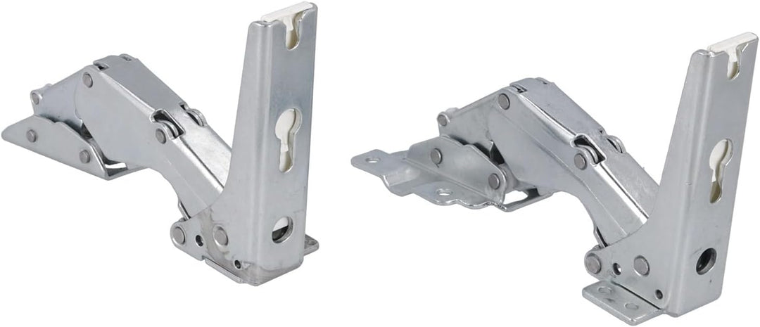 Türscharnier Set für AEG 2211202045 + 2211201047 Küppersbusch 431624 + 431625 für Kühlschrank Gefrie