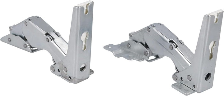 Türscharnier Set für AEG 2211202045 + 2211201047 Küppersbusch 431624 + 431625 für Kühlschrank Gefrie