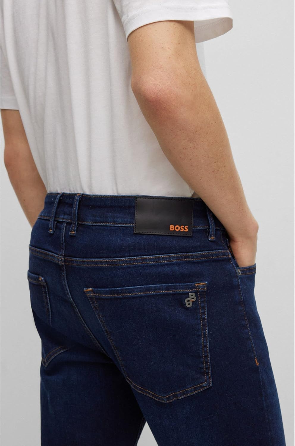 BOSS Herren Delano BC-P 30W / 32L Dark Blue407, 30W / 32L Dark Blue407