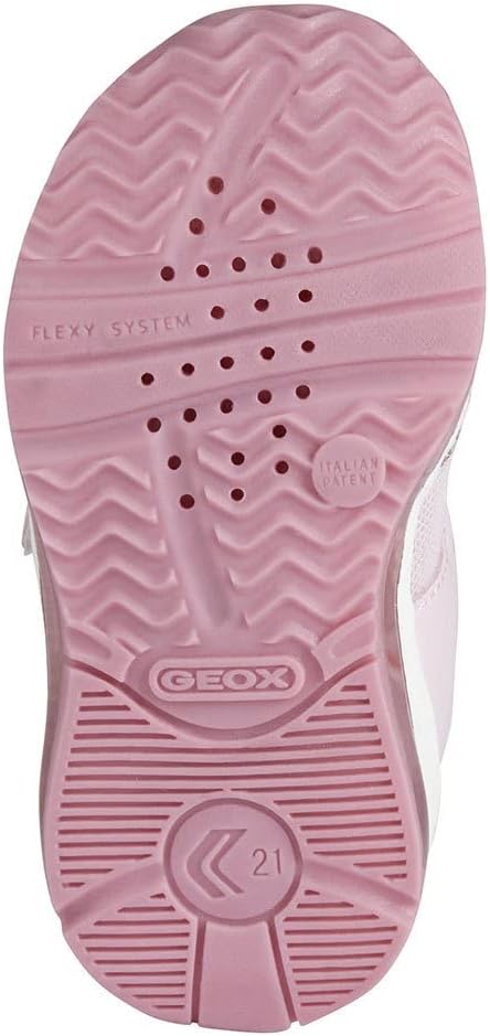 Geox Baby-Mädchen B Todo Girl Sneaker 20 EU Pink, 20 EU Pink