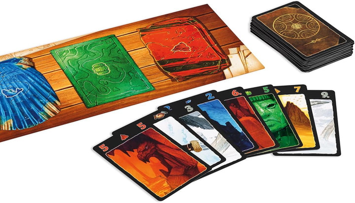 Devir-Lost Cities: Explorer (Ed. In Castellano und Por, Mehrfarbig (1), Farbe/Modell Sortiert