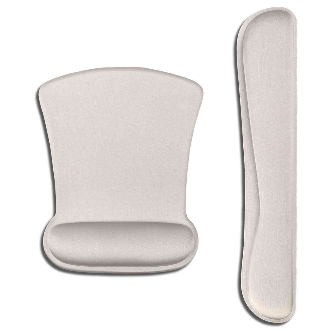 AOKSUNOVA Ergonomisch Mauspad mit Handballenauflage Mouse pad & Tastatur Handgelenkstütze Set Mauspa