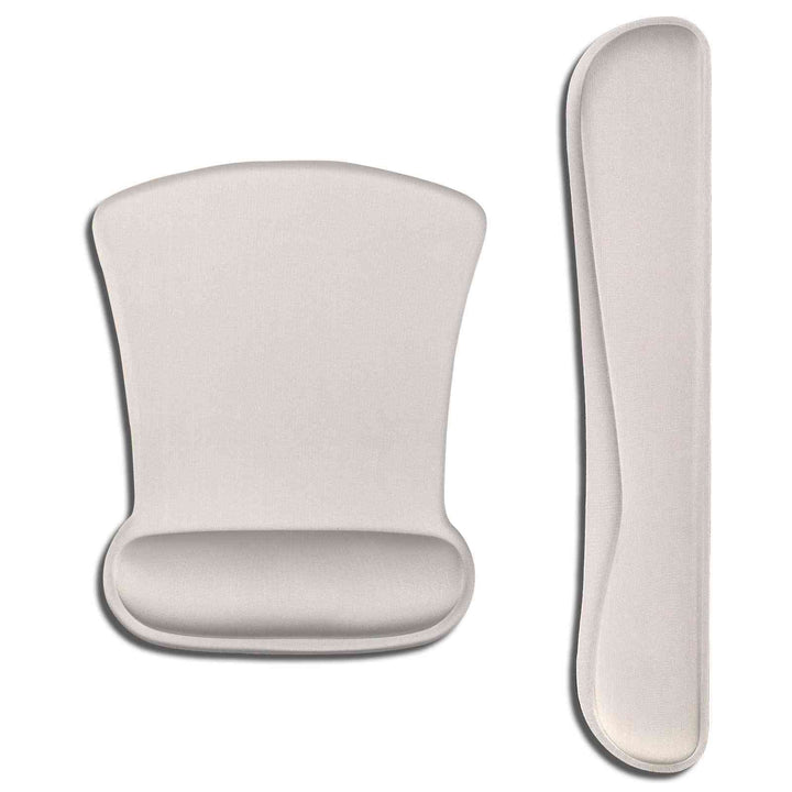 AOKSUNOVA Ergonomisch Mauspad mit Handballenauflage Mouse pad & Tastatur Handgelenkstütze Set Mauspa