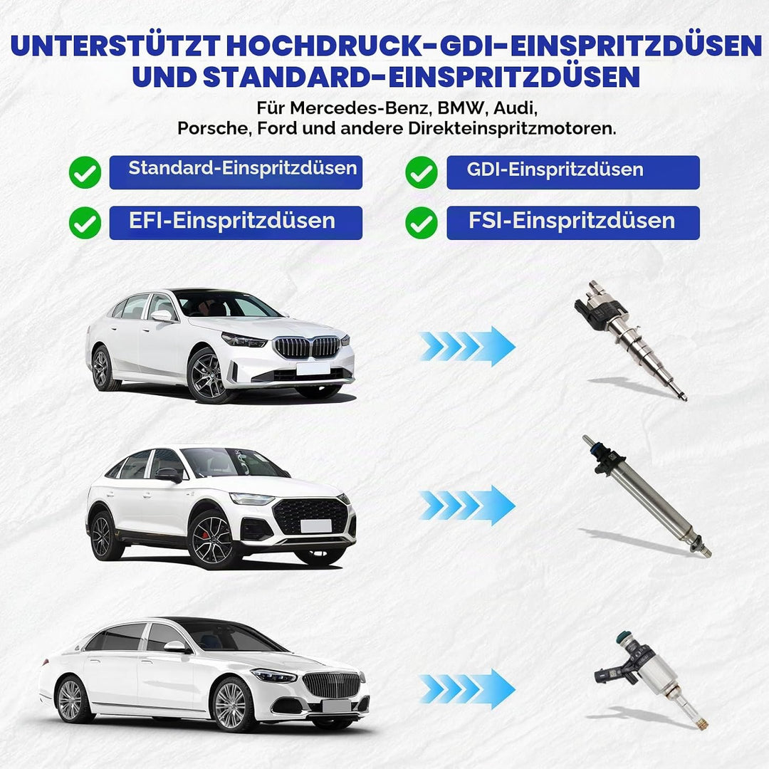 MR CARTOOL V310 GDI Kraftstoffeinspritzdüsen-Reinigungs- und Testgerät, 110V/220V Kraftstoffeinsprit