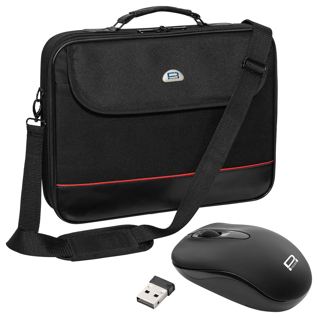 15,6" (39,6cm) NBTasche TRENDLINE + Maus Tasche mit Maus 15,6 Zoll, Tasche mit Maus 15,6 Zoll