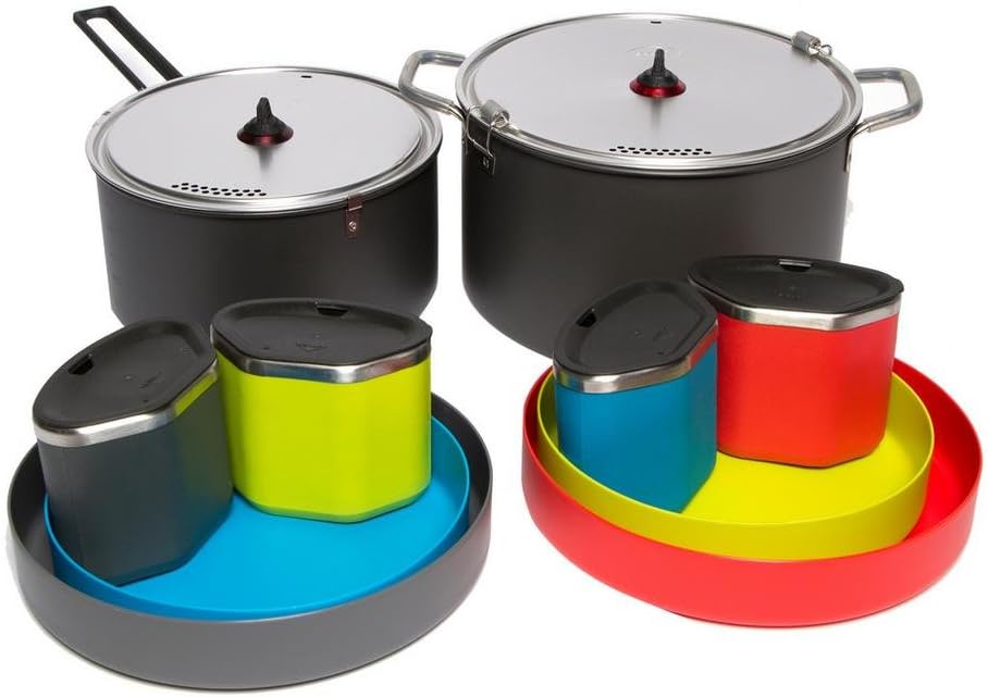MSR Flex 4 - Kochset mit Campinggeschirr Einheitsgrösse, Einheitsgrösse