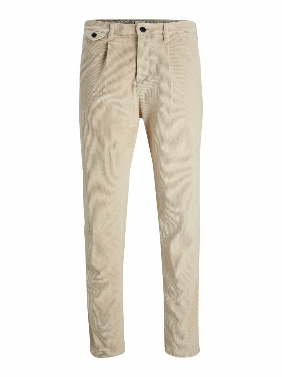 JACK&JONES Mens JJIACE JJDYLAN Corduroy AKM Oatmeal Hose, 34/34