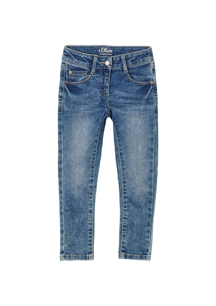 s.Oliver Mädchen Jeans 98 Blau, 98 Blau