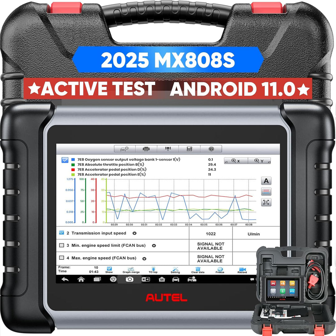 Autel MaxiCheck MX808S Android 11-Scanner [EU-Version 2024], wie MaxiCOM MK808S/MK808Z, Neueres Mode