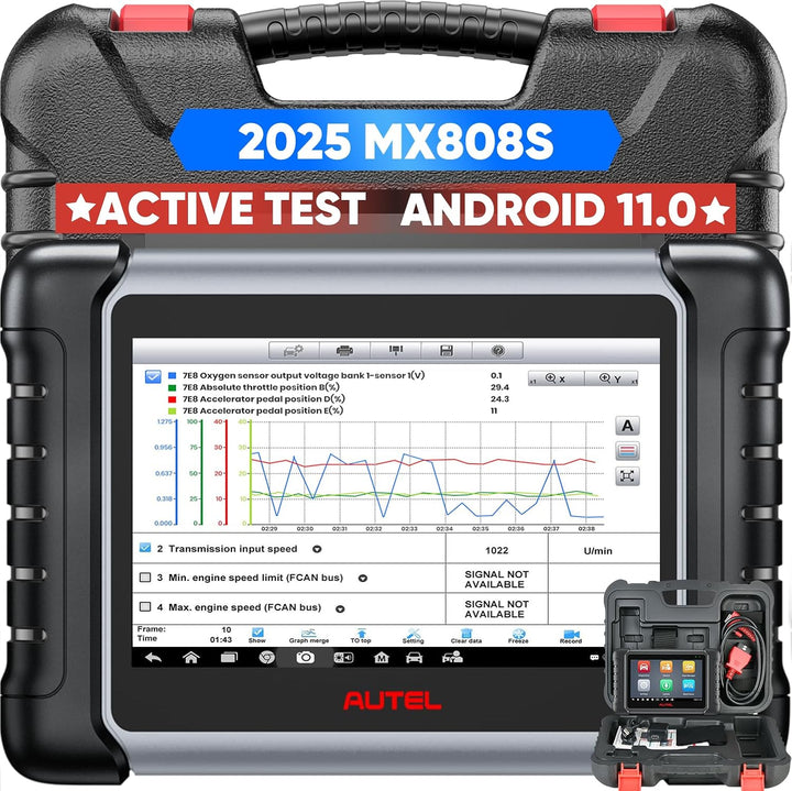 Autel MaxiCheck MX808S Android 11-Scanner [EU-Version 2024], wie MaxiCOM MK808S/MK808Z, Neueres Mode